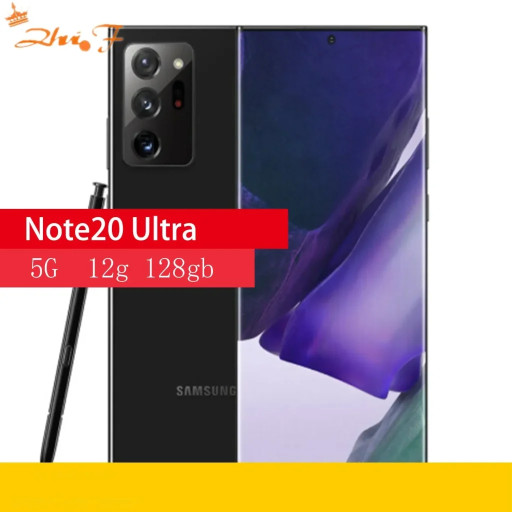 Samsung Galaxy Note20 Ultra 5G N986u N986U1 N986N note20u 128/512GB ROM 12GB RAM Single SIM cell phone